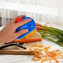 Hemobllo Multifunctional Mandoline Slicer Finger Protector for Safe Vegetable Cutting