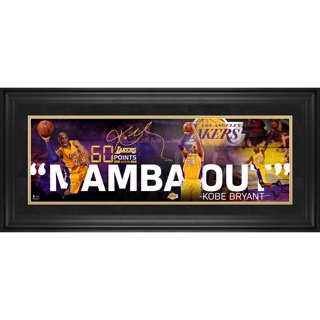 Kobe Bryant Custom 35" X 43" Framed UNSIGNED Los Angeles