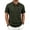 Dark Gray, variant on Long Sleeve Polo Shirt for Men Cotton Blend Heavyweight Polo Breathable Slim Fit Casual Shirts Weekend Gathering