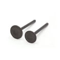 thumbnail image 2 of Unique Bargains 2Pcs Gray 2.6" x 0.9" Motorcycle Scooter Engine Motor Exhaust Intake Valve for GY6-125, 2 of 2