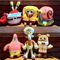 thumbnail image 1 of SpongeBob SquarePants plush toy Patrick Star doll pillow snail octopus children, 1 of 3