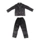 thumbnail image 1 of Conjunto de pijama para mujer Nikou Seda helada Manga larga Negro Talla L, 1 of 15