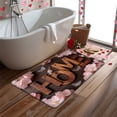 thumbnail image 5 of YIMEIS The warmth of home 17.7''*47.2'' Long Flannel Bath Mat, Non-Slip, Anti-Skid Rug for Bathroom Aisle & Bathtub Side, 5 of 7