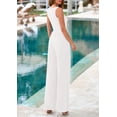 thumbnail image 2 of Mono Prettygarden de verano sin mangas para mujer, color blanco, 2 of 9