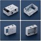 thumbnail image 5 of 4 Pieces Blind Brackets 2 Inch Low Profile Box Mounting Bracket for Headrail (White), 5 of 5