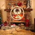 thumbnail image 3 of Decoración de luces navideñas, luces de hadas colgantes con pilas para pared, ventanas, camino, decoración de Patio, 3 of 5