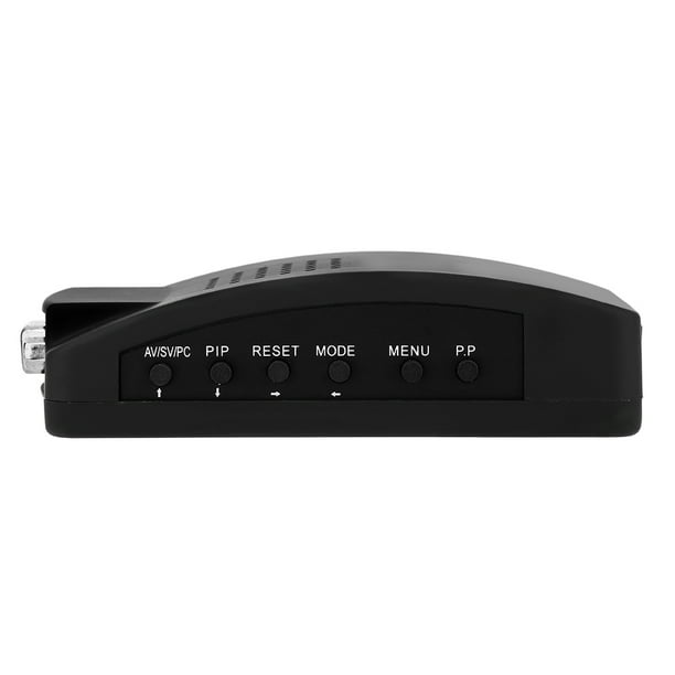 Adaptador convertidor de vídeo compuesto TV BNC S-Video a VGA para DVR