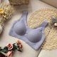 thumbnail image 4 of bralettes para mujer Wirefree Soft Pads Sujetador Tops Gym Workout Sport Sujetador Bustier Crop Top Grey_M Magideal bralettes para mujer, 4 of 7
