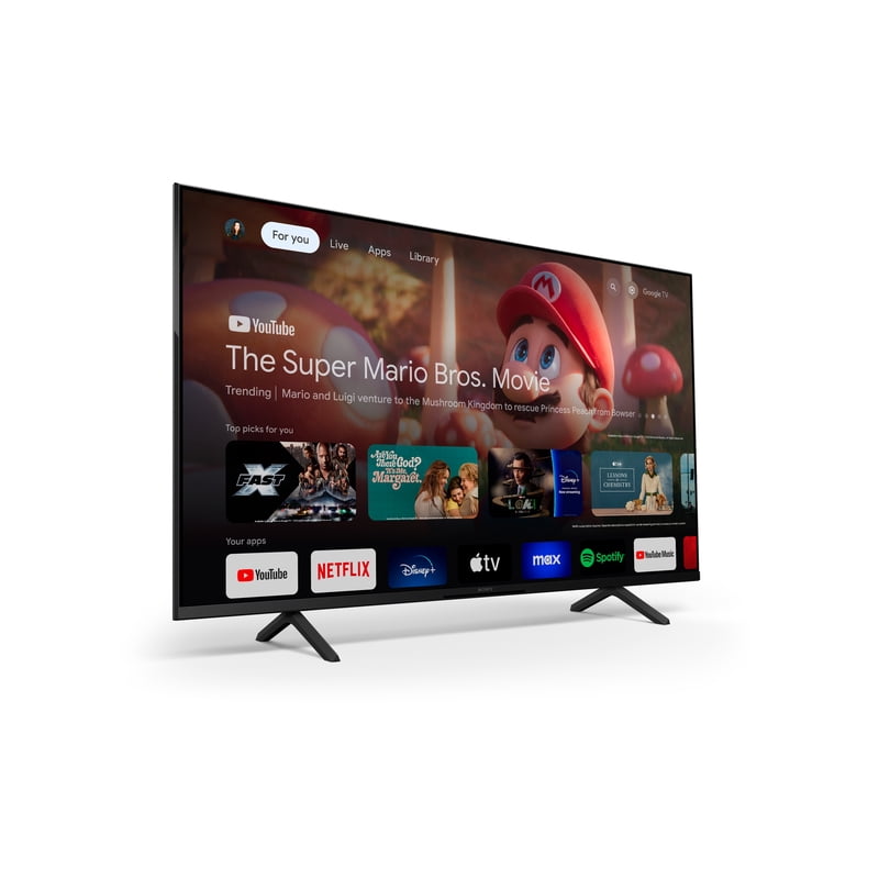 Sony BRAVIA 3 50" BRAVIA 3 4K UHD LCD Television Type Bundle with Power Cable, Remote Control, Tabletop Stand, K50S30, New 1 Pack Class LED 4K HDR Smart Google TV, 2024 Model gallery view