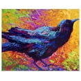 thumbnail image 1 of Great BIG Canvas | Rolled Marion Rose Poster Print entitled Poised Crow, 1 of 4