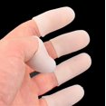 thumbnail image 2 of Lot de 20 Protecteurs de Doigts-Transparent/blanc-Isolation Protection Haute Température, 2 of 3
