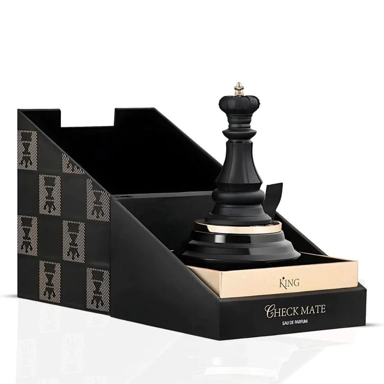 香水(男性用) Armaf Checkmate King Armaf Checkmate King EDP Spray, 3.4 oz, Men Fragrances
