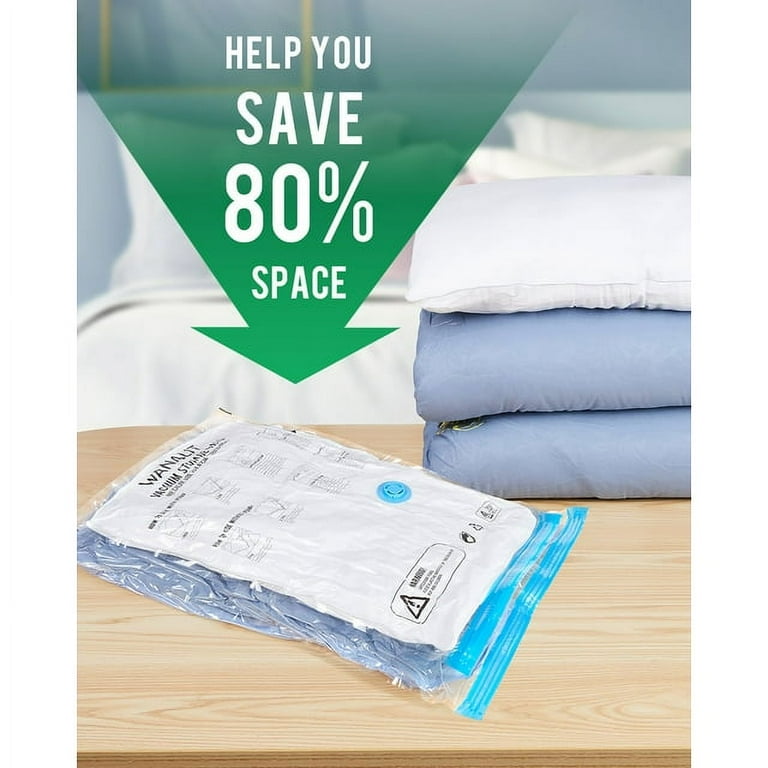 Spacesaver Vacuum Storage Bags (Variety 10-Pack) Save 80% on Clothes  Storage Space - Comforters, Blankets, Bedding, Clothing, Mattress Vacuum  Bag 