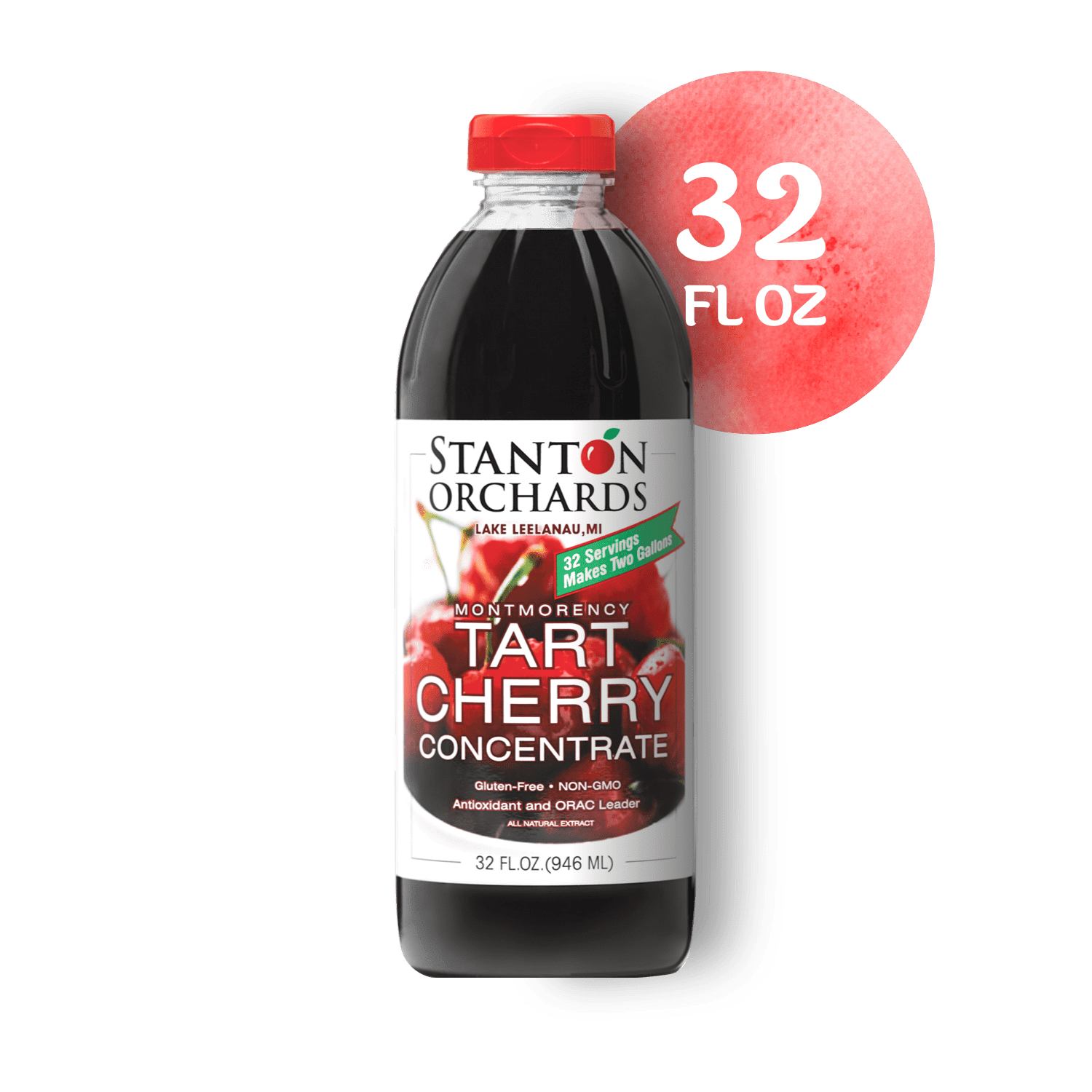 Stanton Orchards – Montmorency Tart Cherry Juice Concentrate, Gluten