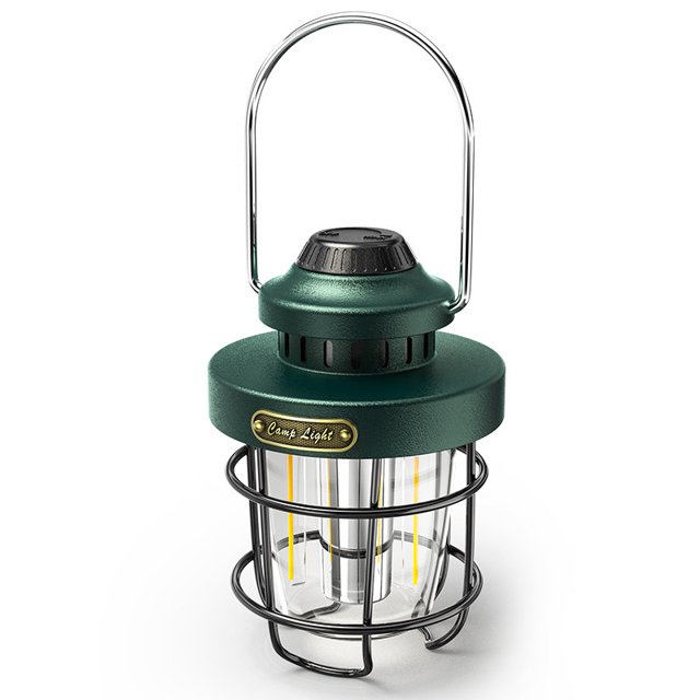 Lámpara de camping retro, luz de ambiente, luz de tienda de campaña, lámpara de caballo, lámpara portátil recargable, lámpara portátil, lámpara de camping multifuncional