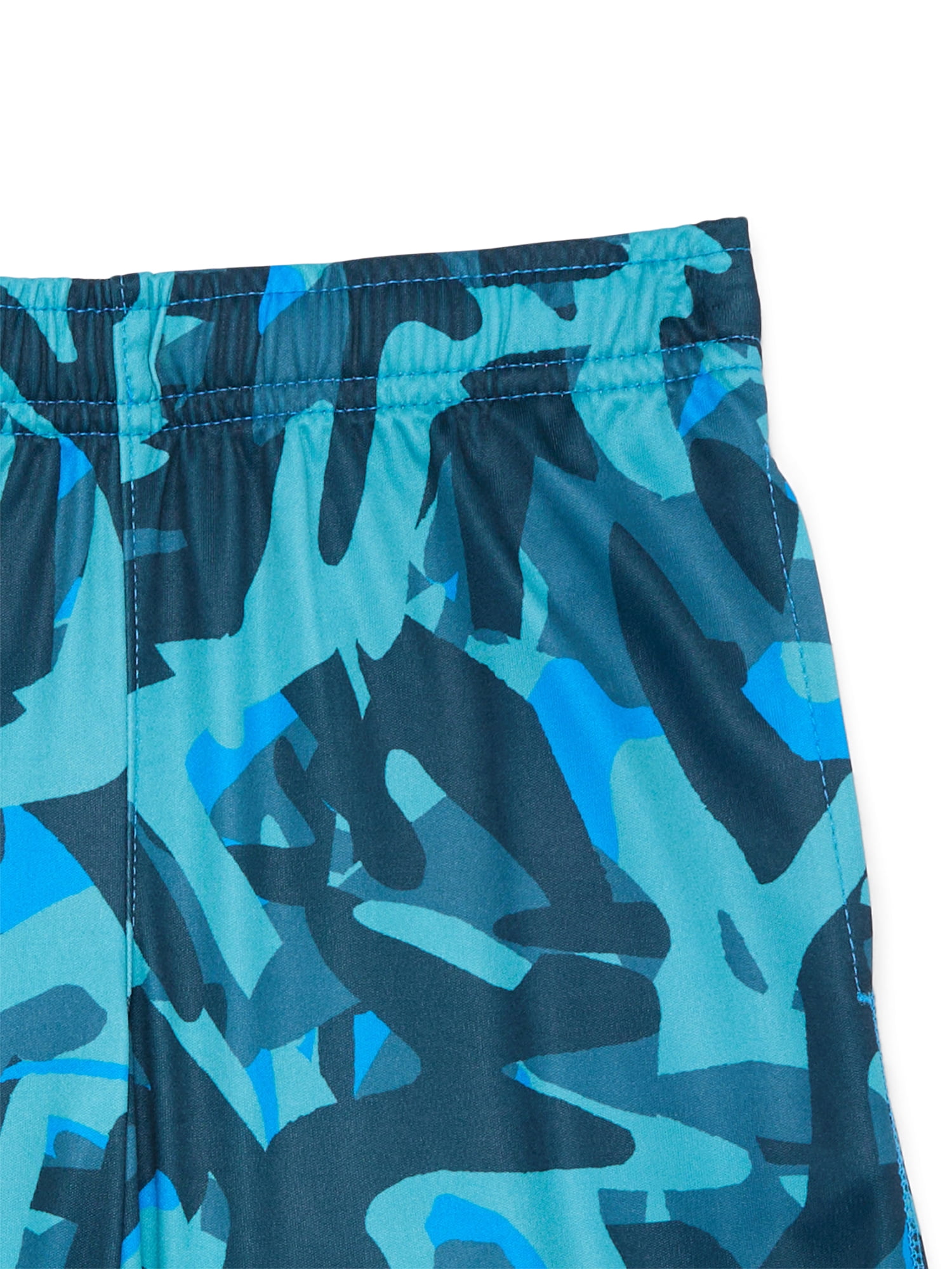 Athletic Works Boys Core Performance Shorts, 2-Pack, Sizes 4-18 & Husky