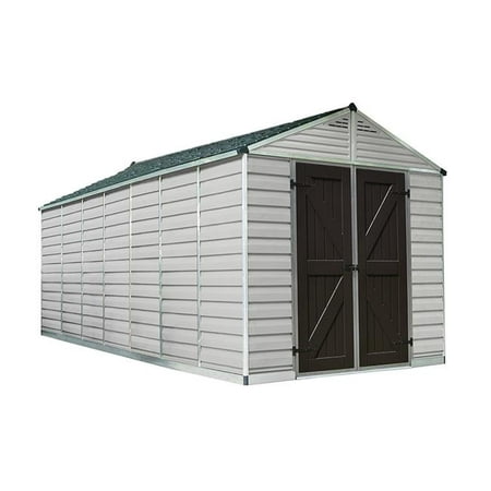 Palram - Canopia HG9820T SkyLight Storage Shed - 8 x 20 ft. - Tan