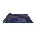 thumbnail image 2 of Ahgly Company Indoor Rectangle Oriental Blue Modern Area Rugs, 2' x 3', 2 of 4