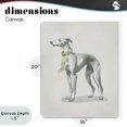 thumbnail image 4 of Stupell Industries French Country Graceful Dog & Ribbon Canvas Art, 16 x 20, by Elizabeth Medley, 4 of 8