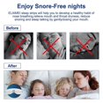 thumbnail image 2 of Tiras para dormir Cinta suave para la boca para una mejor respiración nasal Dormir durante la noche Respiración bucal y ronquidos fuertes brillar Hogar, 2 of 5