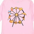 thumbnail image 4 of Inktastic Ferris Wheel with Snacks Boys or Girls Long Sleeve Toddler T-Shirt, 4 of 5