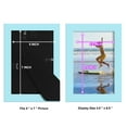 thumbnail image 5 of Modern Real Wood 5x7 inch Picture Frame in Blue, 5 of 7