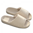 thumbnail image 1 of Women's Open Toe Slide Slippe Soft Slip-on House Slippers for Indoor Comfort（6.5-7.5）, 1 of 3