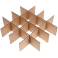 thumbnail image 5 of KAKOWELY Cardboard Box Divider Cardboard Packing Box Divider Glass Dish Cardboard Divider,13.19"X3.15"X0.39", 5 of 5