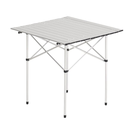 Camping Table Folding Portable Aluminum Outdoor Picnic Roll Up Table Carry Bag - Lightweight & Adjustable Height for 2-4 People