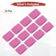 thumbnail image 4 of Uxcell 12PCS Bandas de sudor deportivas, muñequeras de algodón absorbentes para entrenamiento/baloncesto/correr [Rosa, 5cm de ancho], 4 of 7