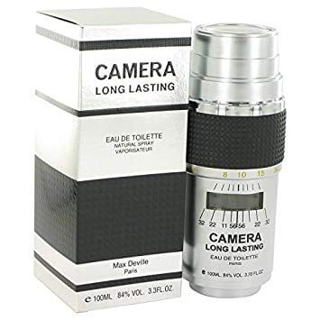 Camera Long Lasting Eau De Toilette Spray By Max Deville 3.4 oz (3 pack)