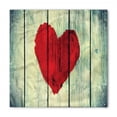 thumbnail image 1 of Love Bandana, Heart Wooden Wall, Unisex Head and Neck Tie, by Ambesonne, 1 of 2