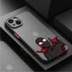 thumbnail image 5 of Funda de teléfono parachoques para iPhone 8 Plus 14 Pro Max 7 6S XR 15 Pro 13 11 Pro SE 12 Mini XS X funda de pareja de Anime de lujo, 5 of 5