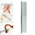 thumbnail image 4 of Stainless Metal Comb Brush Macrame Fringe Grooming Round, 4 of 8