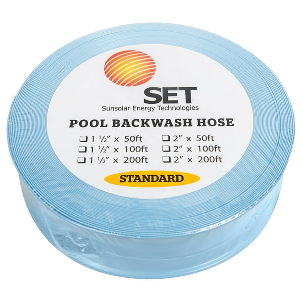 Swimming Pool 2" Backwash Discharge Hose 100 ft long