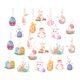 thumbnail image 4 of 24 Uds. Decoraciones de remolinos colgantes de Pascua, adorno de decoración de primavera para techo y ventanas, accesorios bonitos multifuncionales, 4 of 8
