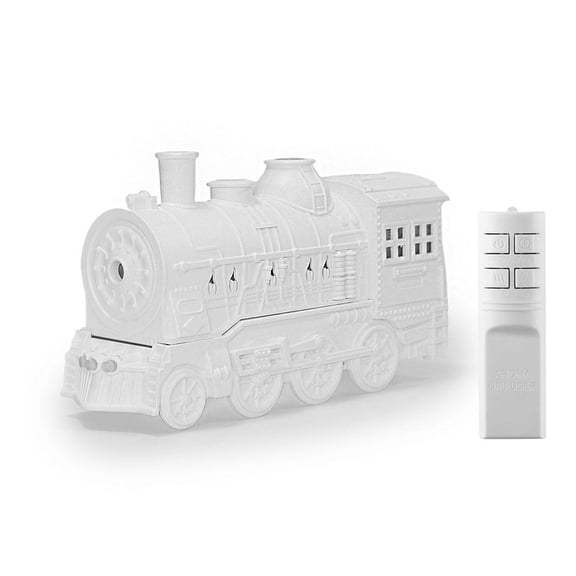 300ML Train Aroma Diffuser Humidifier with Remote, Timer, LED Lights and 2 Mist Modes