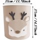 thumbnail image 2 of Children's Laundry Basket, Children's Storage Basket, Laundry Baskets, Felt Storage, Cute Fawn Waterproof Foldable Felt Laundry Basket for Toys, Cloth, 2 of 5