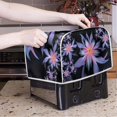 thumbnail image 3 of Toaster Cover Fits for Most Standard 4 Slice Toasters Appliance Dust Cover Appliance Covers Kitchen Decoration Oven Cover Toaster Cover for Home, Blossom, 3 of 7