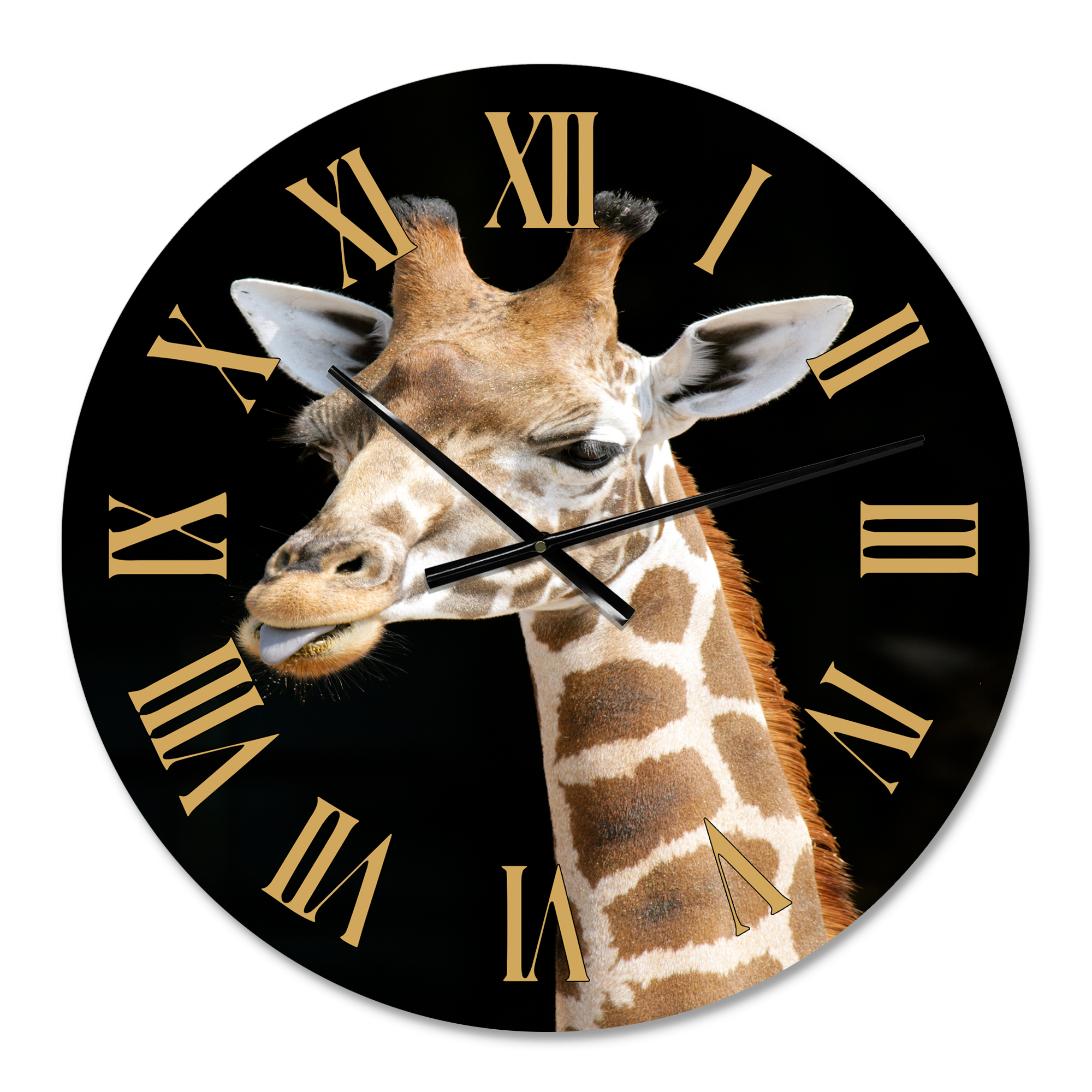 Designart 1 in Farmhouse Wall Clock