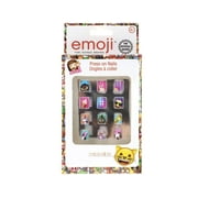 upd emoji press-on nails, multicolor