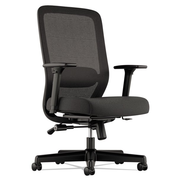 Basyx by HON VL721 Executive HighBack Black Office Chair, Mesh Back