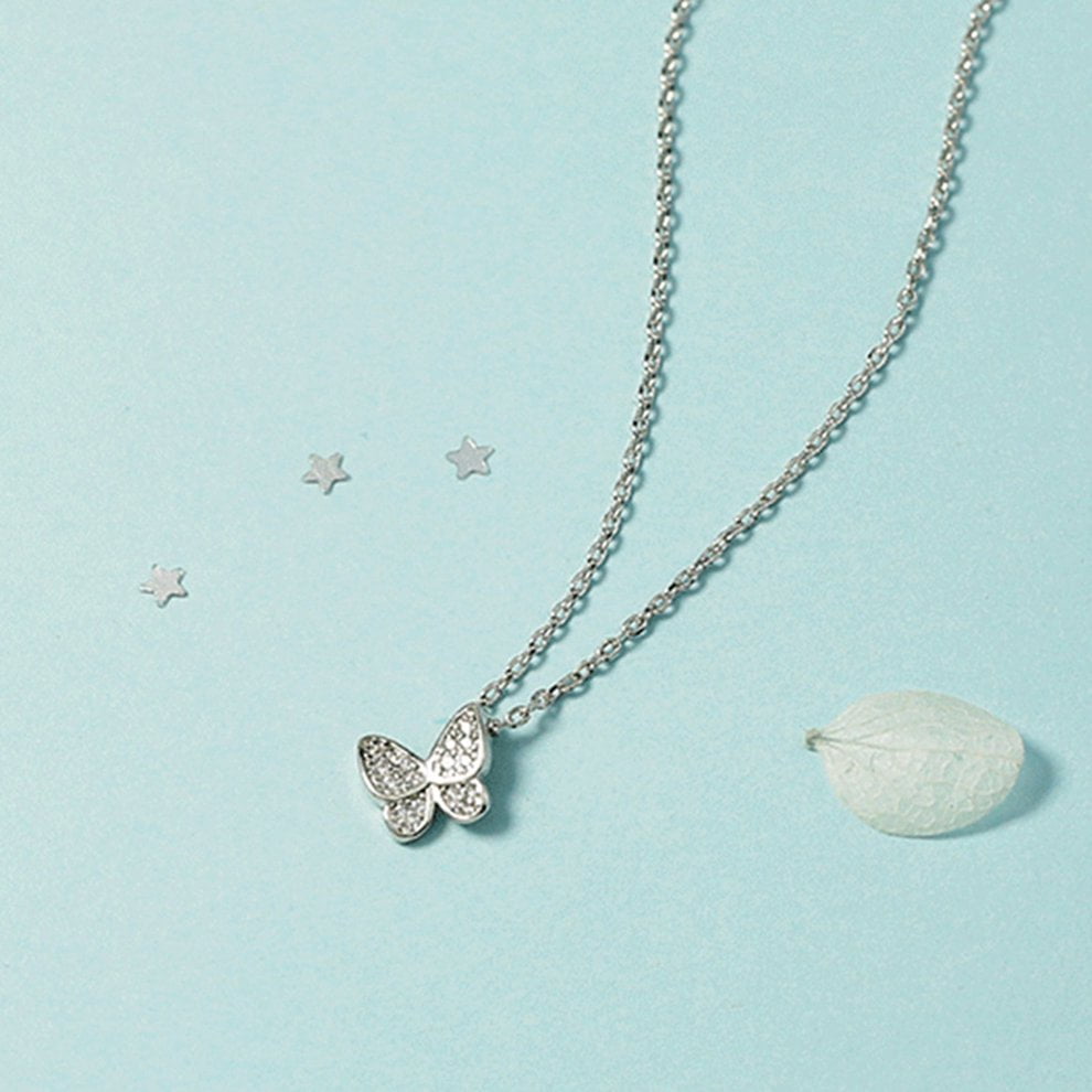 KOMO Women 925 Sterling Silver Fashion Pendants Necklace Personality Creative Exquisite Clavicle Necklace Gift KOMO Women 925 Sterling Silver Fashion Pendants Necklace Personality Creative Exquisite Clavicle Necklace Gift