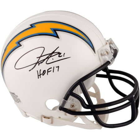 Ladainian Tomlinson Signed Authentic Helmet - LaDainian Tomlinson San Diego Chargers Autographed Riddell Mini Helmet with
