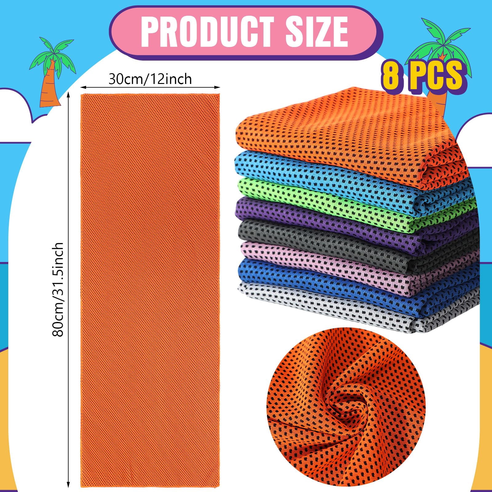 Reusable Water Balloons and Towels Summer Outdoor Pool Game Set