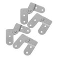 thumbnail image 6 of SEWCHICS Hinge Silver Iron 4Pcs 3.03X1.30X0.12in, 6 of 8