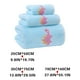 thumbnail image 1 of Set de toallas de microfibra Coral Velvet Dinosaur - Toalla de baño portátil de 3 piezas, toalla facial y bufanda - 35x75cm, 70x140cm, 25x50cm - Suave y absorbente de agua, 1 of 5