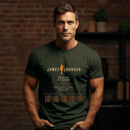 

Jamey Johnson - What A View Tour 2024 Shirt Jamey Johnson Fan Shirt Jamey Johnson 2024 Concert Shirt What A View Tour 2024 The unisex soft-style t-shirt comfortable material.