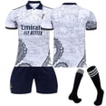 thumbnail image 1 of Temporada 22-23 Camiseta De Fútbol Real Madrid Dragon Pattern Sin Numerar S oso de fresa Electrónica, 1 of 1