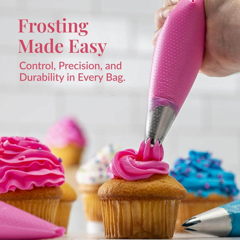 Frosting 12 Piping Bags Piping Bags,100pcs 12 Inch Anti Burst - Main Image